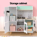Keezi Wooden Kitchen Play Sets 85CM Green