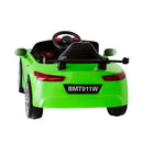 Porsche-inspired Design Ride-on (Green) Electric Car with Parental Remote Control
