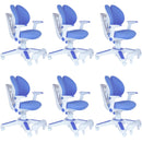 Ergonomic Children Kids Study Chair Set Height Adjustable - Blue