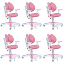 Ergonomic Children Kids Study Chair Set Height Adjustable - Pink