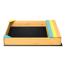 Wooden Kids Backyard Sandbox Children Outdoor Play Toy Sandpit
