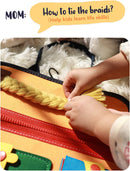 Montessori Busy Board for Toddlers