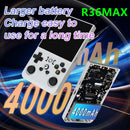 R36MAX Handheld Retro Game Console - 4.0 IPS Screen Open Source Linux 4000mAh Battery 30+ Emulators(blue)"
