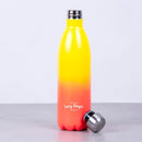 Lazy Dayz Jumbo Drink Bottle – 1L Yellow Peach Ombre