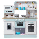 VEVOR Kitchen Playset Kids Pretend Cooking Play Toy 24 Piece Accessories White