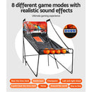 Basketball Arcade Game Electronic Scorer 8 Games Double Shoot Black