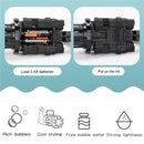 Kids Toys Automatic Gatling Soap Water Bubble Machine