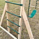 Lifespan Kids Daintree 2-in-1 Monkey Bars & Swing Set