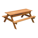 Sand & Water Wooden Picnic Table