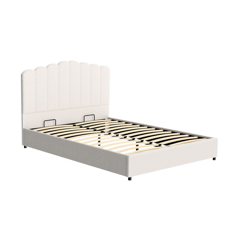 Artiss Bed Frame Queen Size Boucle FION