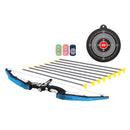 Keezi Kids Bow and Arrow Target Set Outdoor Sport Archery Toys Bottle LED Light