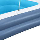Bestway Kids Inflatable Pool Above Ground Splash Pool with Sunshade 254x178cm
