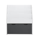 Keezi 3 Tiers Kids Bookshelf Magazine Rack Children Bookcase Organiser Storage