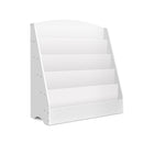 Keezi 5 Tiers Kids Bookshelf White