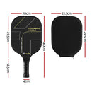 Everfit 2PCS Pickleball Paddles Set Outdoor Pickle Balls Rackets with Cover Bag Training