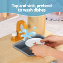 Keezi Wooden Kitchen Play Set – Blue, 80cm