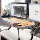 CARLA HOME Laptop Bed Desk with Storage and foldable legs for Adults, Kids & Home Office