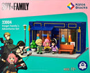 Kalos Spy X Family Forger Family's Adventure Building Block Set Tailor Shop