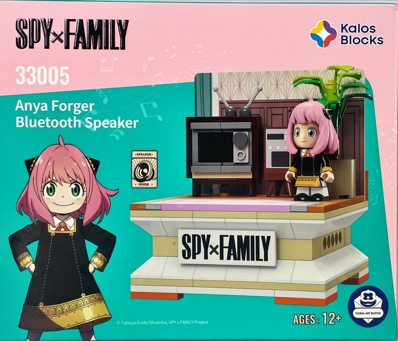 Kalos Spy X Family Anya Forger Building Block Bluetooth Speaker