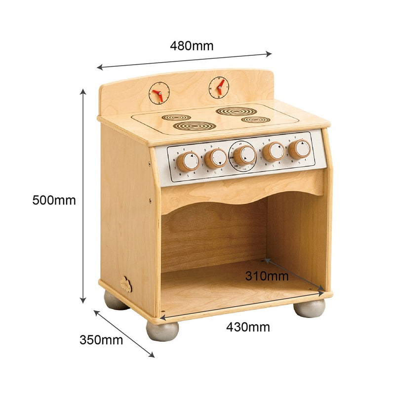 Jooyes Toddler Play Kitchen Stove - H50cm