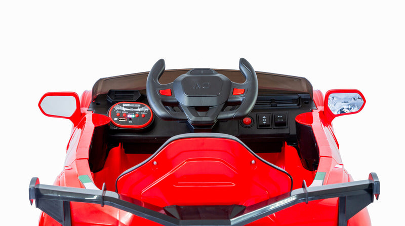 Ferrari Inspired 12V Ride-on Electric Car with Remote Control - Red