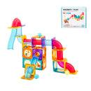 88 Pcs non-toxic STEM Educational, Durable Magnetic Tiles/Puzzle with Storage Bag