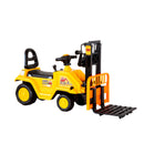 Kids Manual Forklift Ride-On with Working Mast Lift and Pallet
