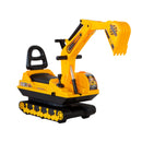 Ride-on Children's Excavator w/ Sturdy Track and Dual Operation Levers to Scoop