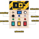 Toddler Busy Board Intelligence Learning Toys Sensory Montessori Board Kids Toy