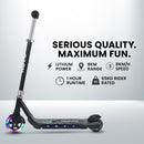 ROVO KIDS WhizKid Electric Scooter, Ages 5-11, Adjustable Height, Lithium Battery, Brushless Motor, Black