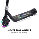 ROVO KIDS WhizKid Electric Scooter, Ages 5-11, Adjustable Height, Lithium Battery, Brushless Motor, Black