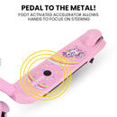 ROVO KIDS WhizKid Electric Scooter, Ages 5-11, Adjustable Height, Lithium Battery, Brushless Motor, Pink