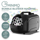 GOMINIMO Automatic Bubble Blower Machine for Kids (Black) GO-ABBM-100-JH