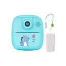 Print Camera Blue - Digital Thermal Photo Video MP3 Rechargeable