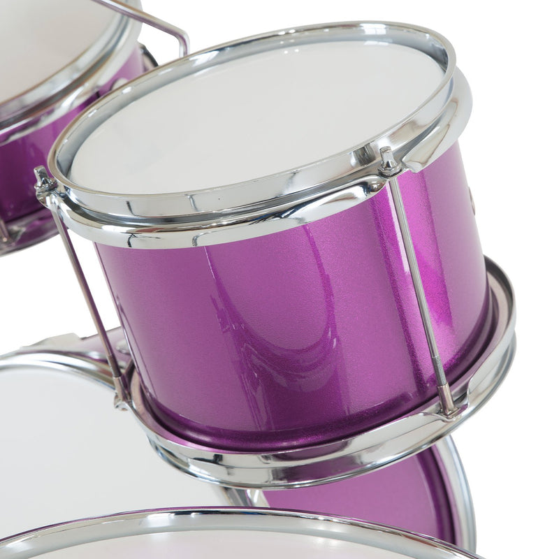 Karrera Childrens 4pc Drum Kit - Purple