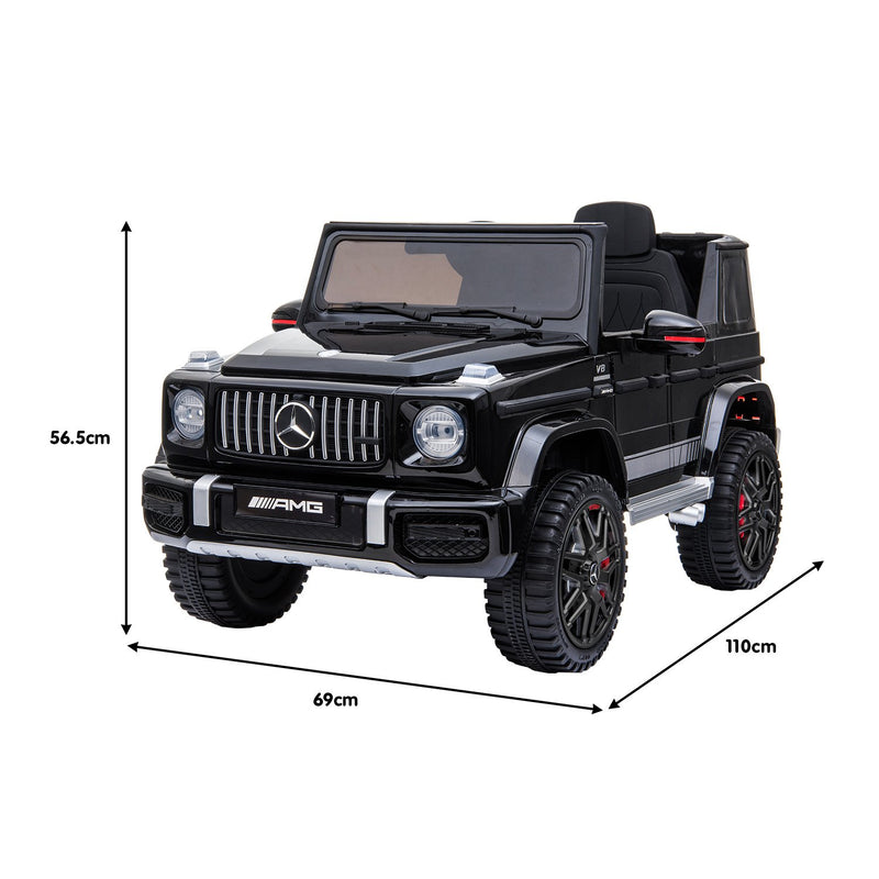 Kahuna Mercedes Benz AMG G63 Licensed Kids Ride On Electric Car Remote Control - Black