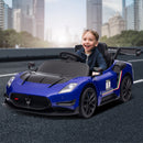 Kahuna Maserati MC20 GT2 Licensed Electric Kids Ride On Race Car Blue