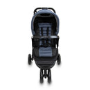 Veebee Navigator Stroller 3-wheel Pram For Newborns To Toddlers - Glacier