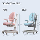 Solid Rubber Wood Height Adjustable Children Kids Ergonomic Blue  Study Desk Chair Set  120cm AU