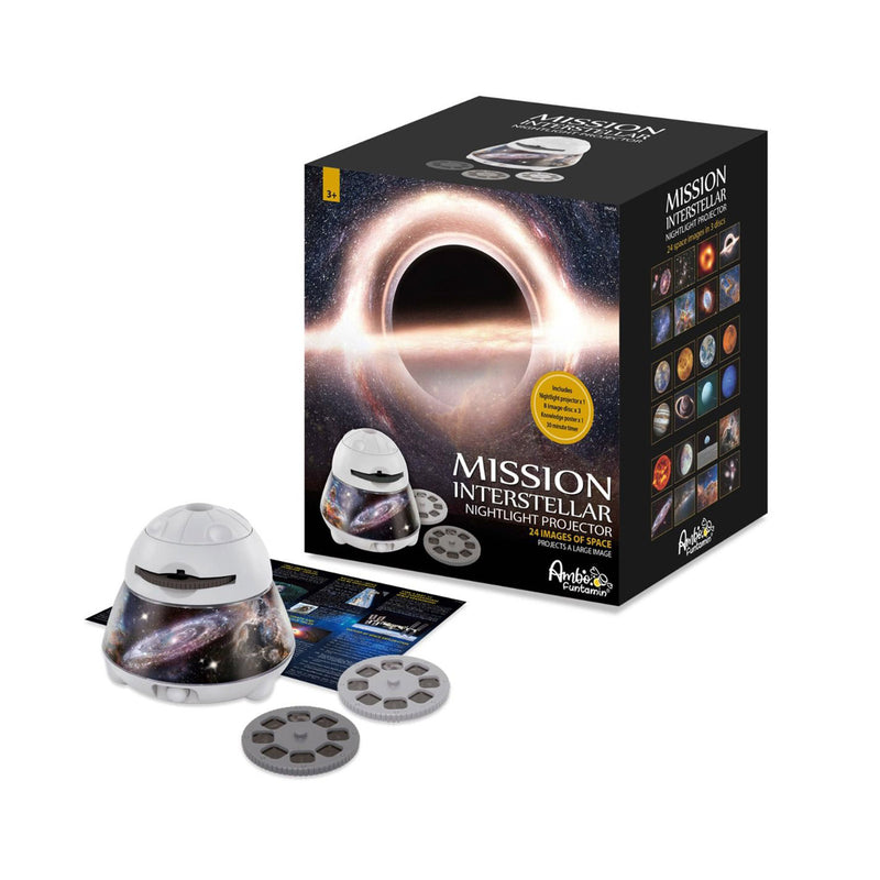 Mission Interstellar Dreamy Sky Night Light Projector - Kids STEAM Toy