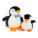 Plush Penguin Keychain with Sound – Black