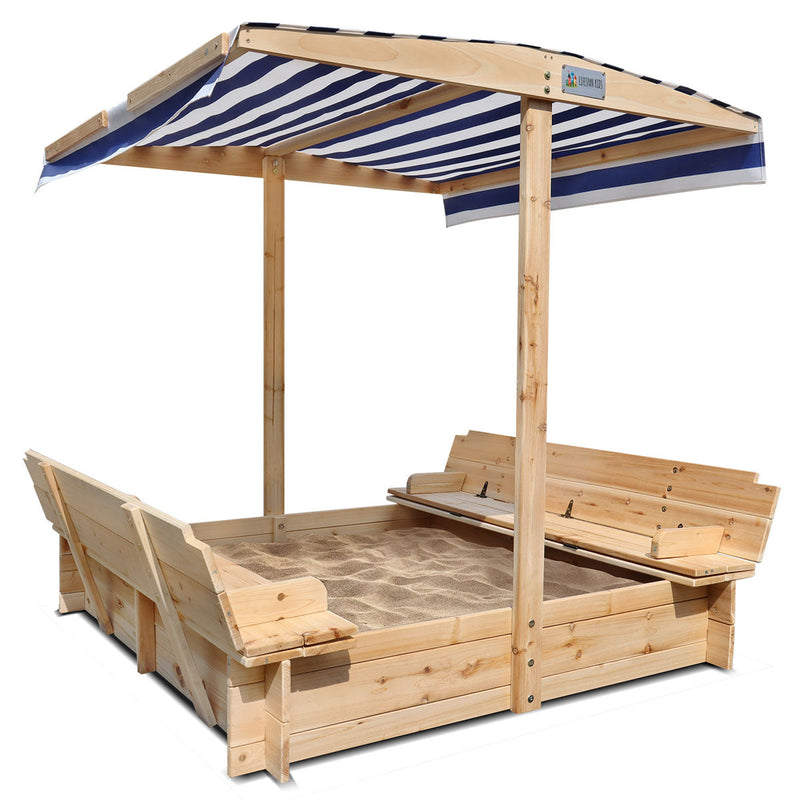 Lifespan Kids Skipper Sandpit with Canopy