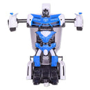 Remote Control Police Car - 4 Channels Deformable Toy