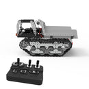 10-ch Remote Control Dump Truck Toy Diy Stainless Steel 2.4g Wireless