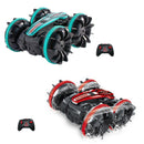 Amphibious Stunt Rc Car - Double-sided Rolling - 2.4g - Electric - Kids' Toy - Red