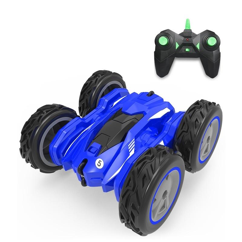 High-speed Double-sided Rc Car for Stunts and Off-road Tumbling - Red