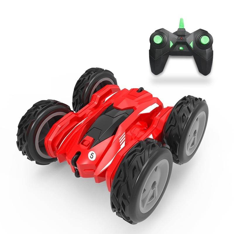 High-speed Double-sided Rc Car for Stunts and Off-road Tumbling - Blue