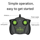 Double-sided Flip Drift Remote Control Toy Stunt Car for Children - Black Orange