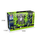 Double-sided Flip Drift Remote Control Toy Stunt Car for Children - Black Orange