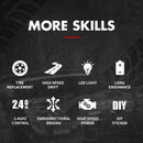 1 16 4wd Drift Rc Toy Car - 2.4g - Compact Design - Black Red